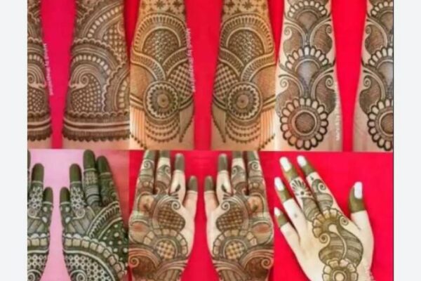 Floral Mehndi Design For Girls