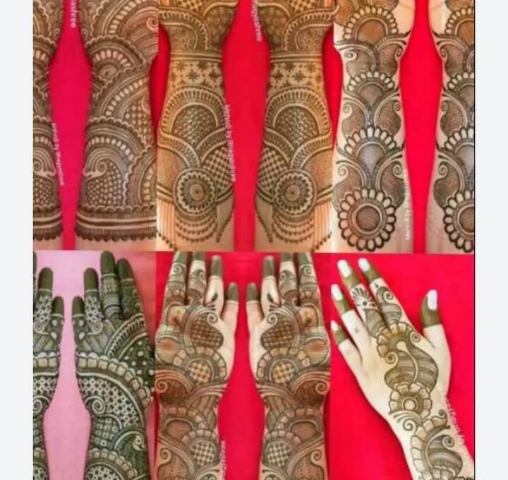 floral mehndi