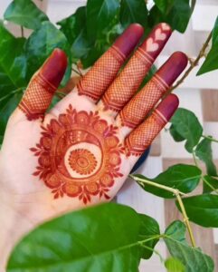 flower mehndi