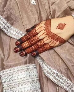 flower mehndi