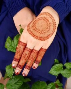 flower mehndi